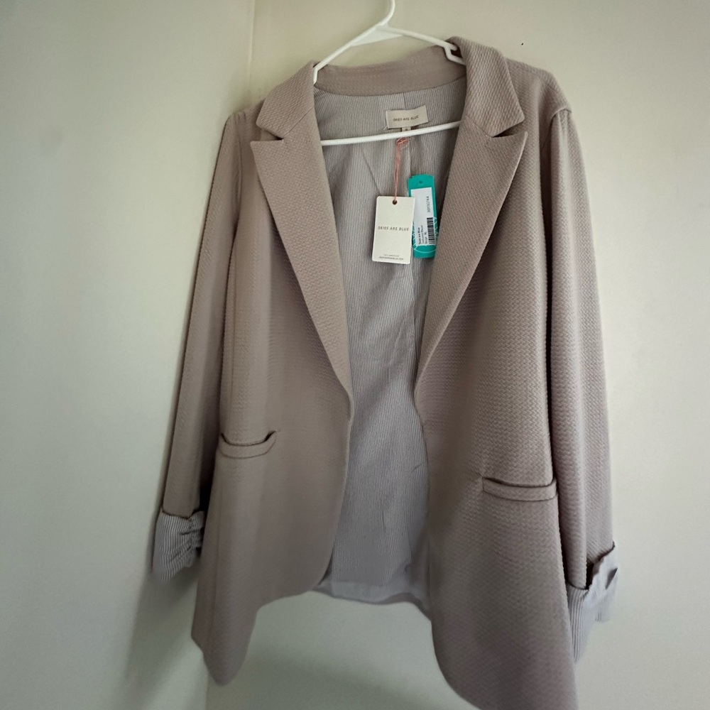 Women's Beige Blazer
